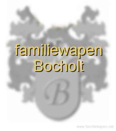 familiewapen Bocholt