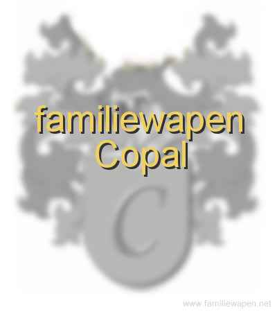 familiewapen Copal