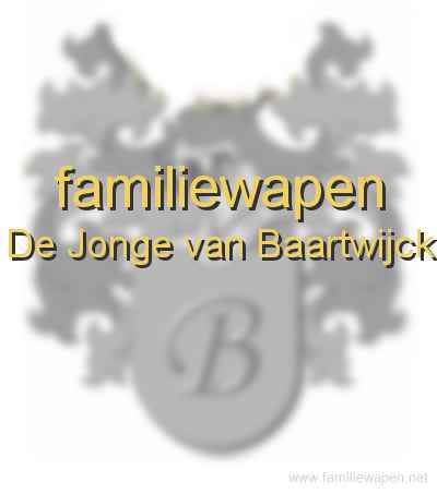 familiewapen De Jonge van Baartwijck