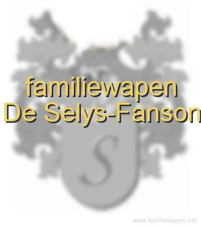 familiewapen De Selys-Fanson