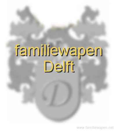 familiewapen Delft