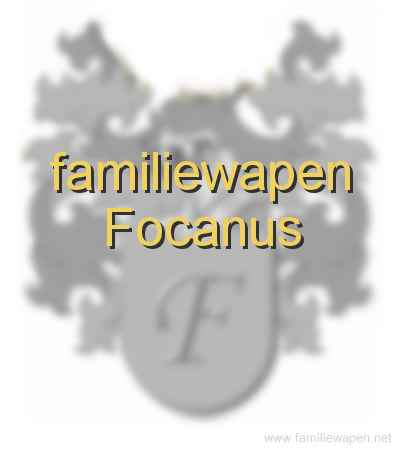 familiewapen Focanus