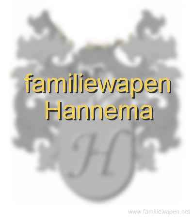 familiewapen Hannema