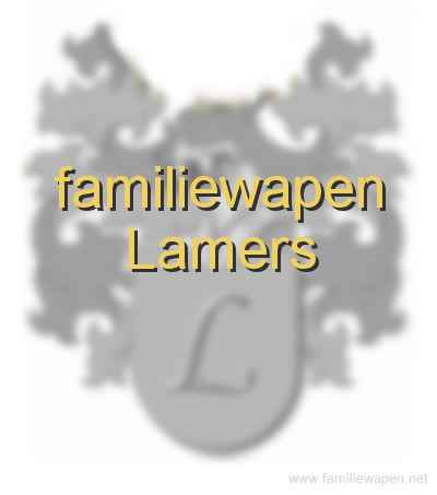 familiewapen Lamers