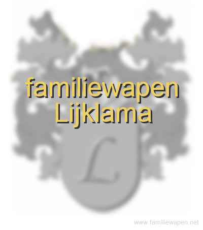 familiewapen Lijklama