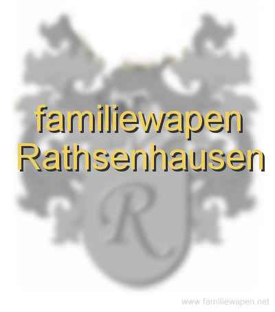 familiewapen Rathsenhausen