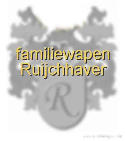 familiewapen Ruijchhaver