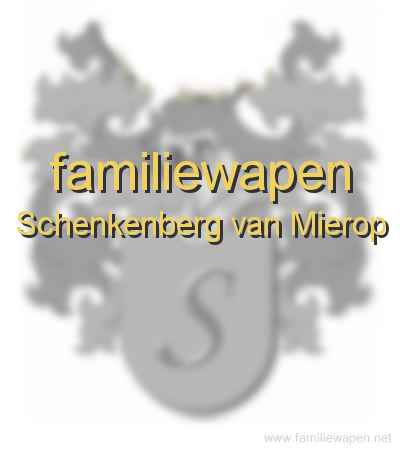 familiewapen Schenkenberg van Mierop