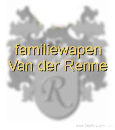 familiewapen Van der Renne
