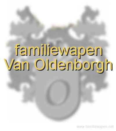 familiewapen Van Oldenborgh