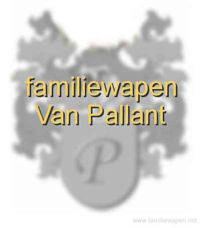 familiewapen Van Pallant