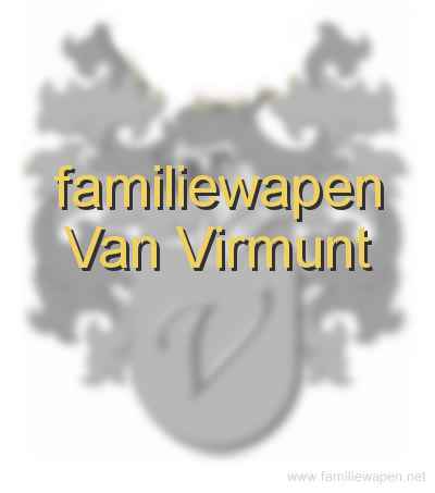 familiewapen Van Virmunt