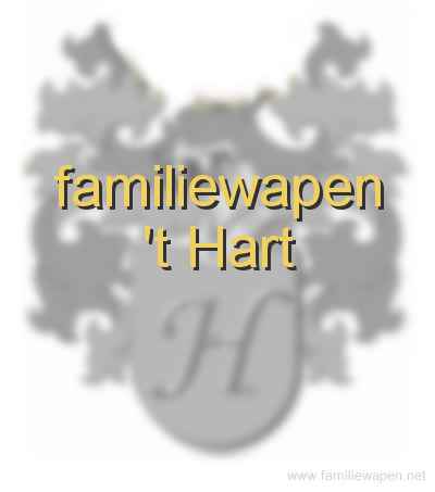 familiewapen 't Hart