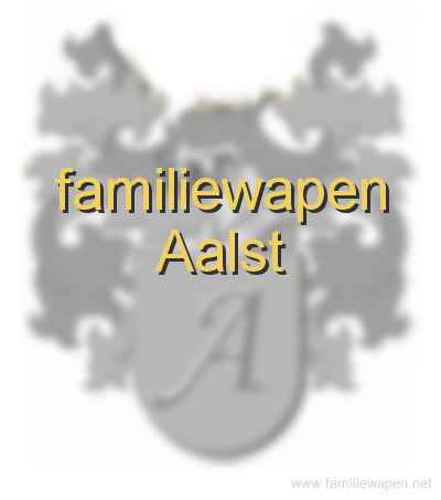 familiewapen Aalst