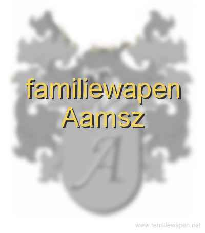 familiewapen Aamsz