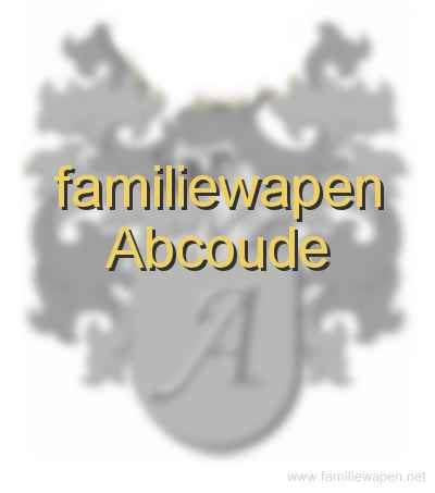 familiewapen Abcoude