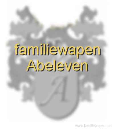 familiewapen Abeleven