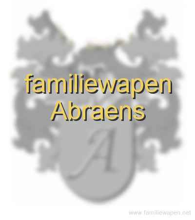 familiewapen Abraens