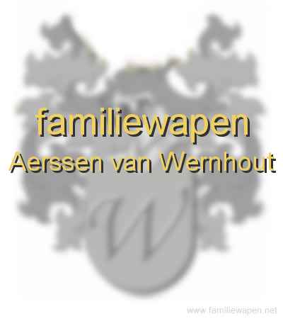 familiewapen Aerssen van Wernhout