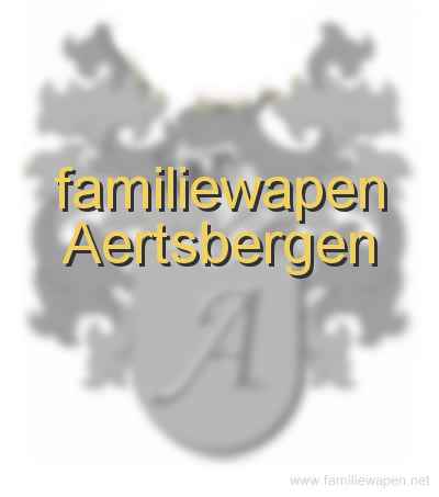 familiewapen Aertsbergen