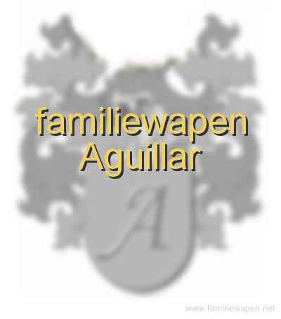 familiewapen Aguillar