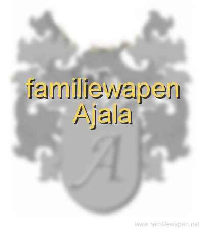 familiewapen Ajala