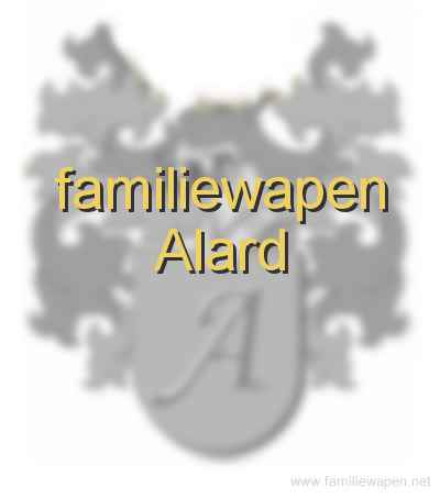 familiewapen Alard