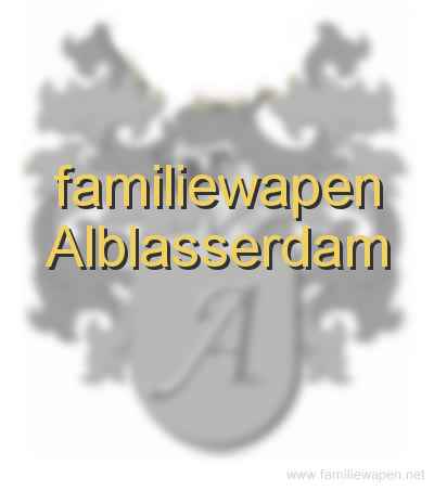familiewapen Alblasserdam