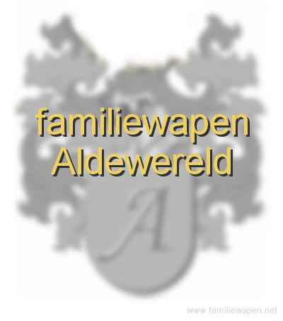 familiewapen Aldewereld