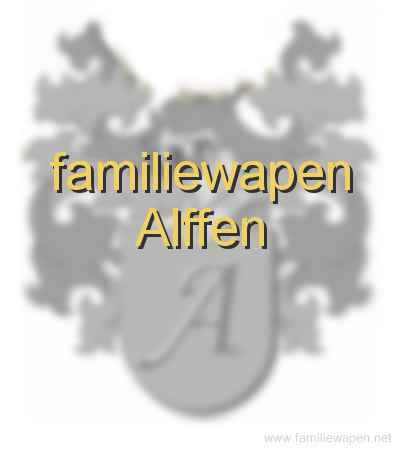 familiewapen Alffen