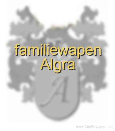 familiewapen Algra