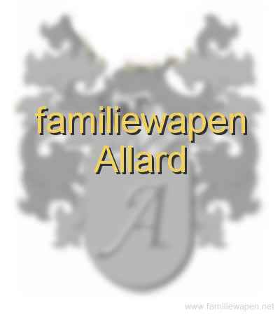 familiewapen Allard