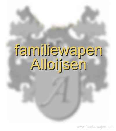 familiewapen Alloijsen