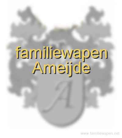 familiewapen Ameijde