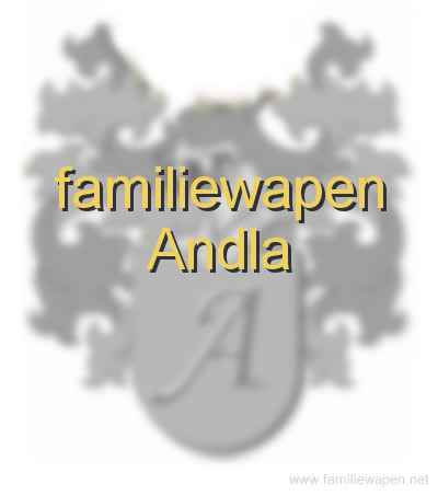 familiewapen Andla