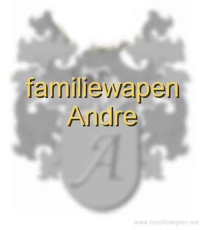 familiewapen Andre