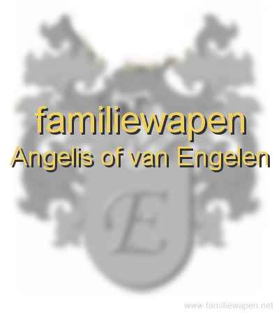 familiewapen Angelis of van Engelen