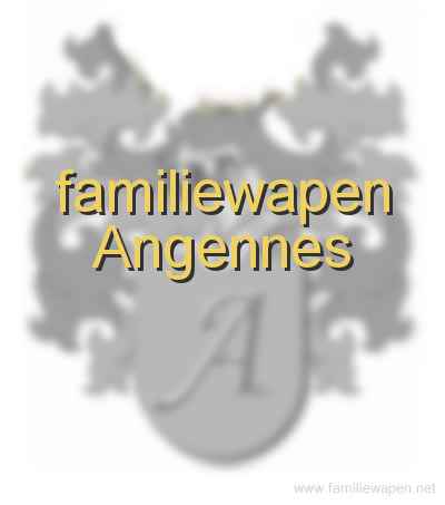 familiewapen Angennes