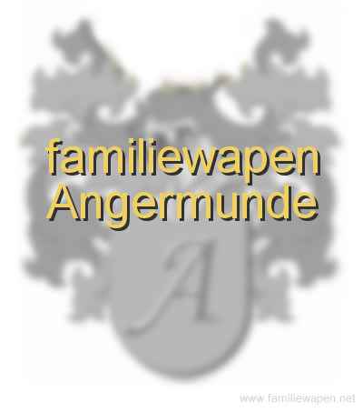 familiewapen Angermunde