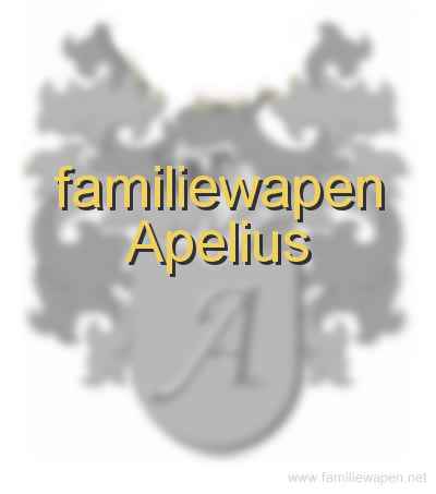familiewapen Apelius