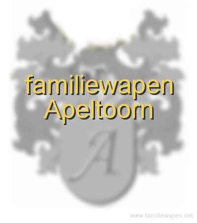 familiewapen Apeltoorn