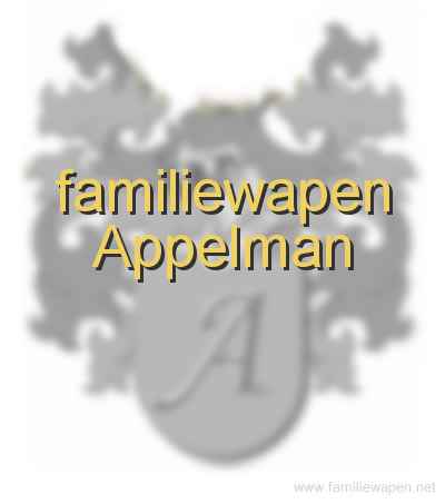 familiewapen Appelman