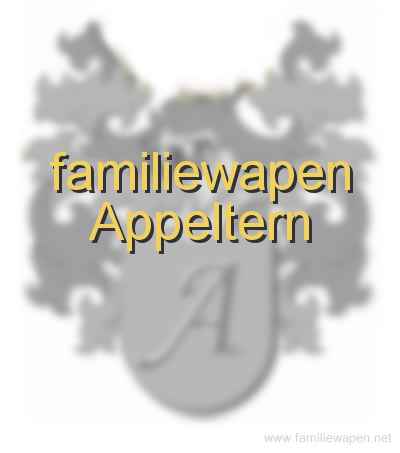familiewapen Appeltern