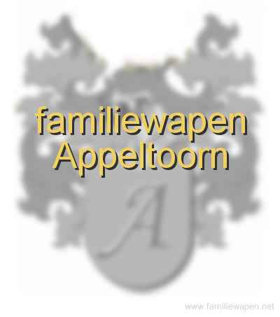 familiewapen Appeltoorn