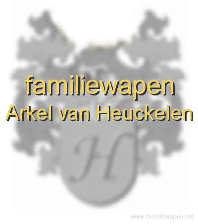 familiewapen Arkel van Heuckelen