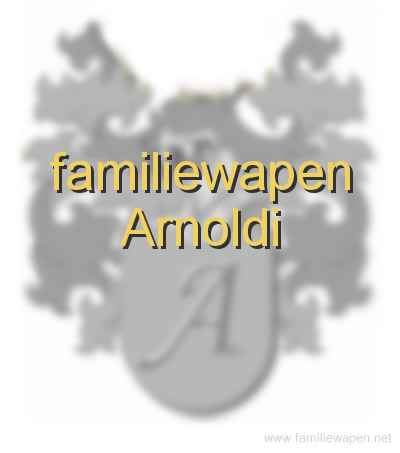 familiewapen Arnoldi