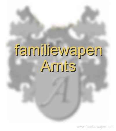 familiewapen Arnts