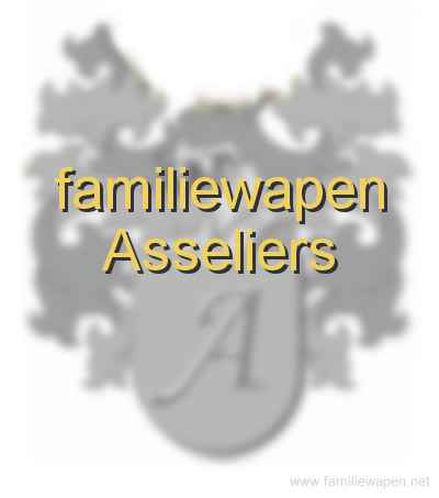 familiewapen Asseliers