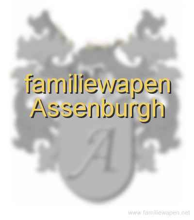 familiewapen Assenburgh