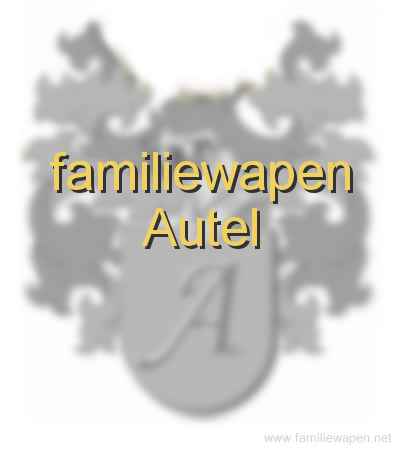 familiewapen Autel